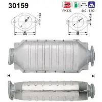 As Katalysator für RENAULT 6001025816 52010581