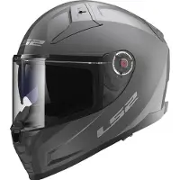 LS2 Ff811 Vector II Solid Nardo Grau Integralhelm Größe XXS