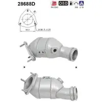 As Katalysator für PEUGEOT FIAT CITROËN 1357398080 1359306080 1706Z6 28688D