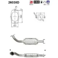 As Katalysator 26038D