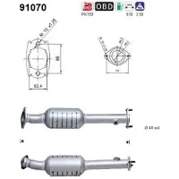 As Katalysator 91070