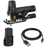 Batavia B.V. | 12-V-Akku-Stichsäge – Fixxpack 2.0-Set (inkl. 2,0-Ah-Akku & USB-C-Ladekabel)