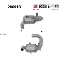 As Katalysator 28691D