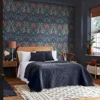 William Morris Vliestapete "Dove & Rose" Motiv glatt Design Tapeten