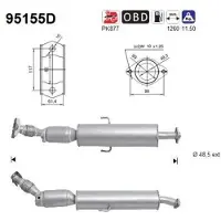 As Katalysator 95155D