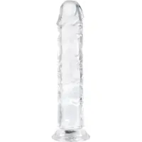 Easytoys Dildo Collection - Jelly Dildo - 18cm (Transparent)