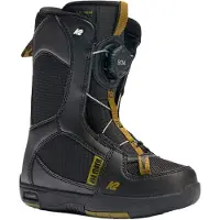 K2 Snowboard - All-Mountain Freeride Snowboard Boots - Lil Mini Black - Kindergröße 31 - schwarz