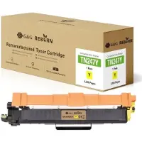 G&G Toner ersetzt Brother TN-247Y Kompatibel Gelb 2300 Seiten Reborn remanufact