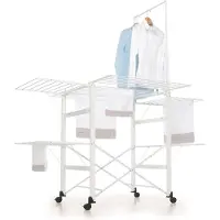 Foppapedretti SuperGulliver, Wäscheständer, Aluminium, Nylon, Kunststoff, Aluminium, Schwarz, Weiß, 35 m, 25 kg, 1740 mm