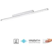 Paul Neuhaus TIMON Wand- und Spiegelleuchte, chrom 1xLED-Board 23W 3000KBadleuchte, IP44