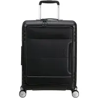 American Tourister mit Laptopfach Hello Cabin Spinner 55 / 20 Exp Trolley Onyx Black schwarz