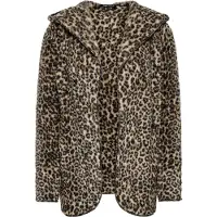 ONLY Cardigan in Hellbraun/ Schwarz - M