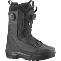 Salomon Snowboard - Snowboardboots - Malamute Dual BOA Black für Herren aus Wolle - Größe 44,5 - schwarz