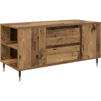 vidaXL Couchtisch Altholz 102 x 44,5 x 50 cm Holzwerkstoff