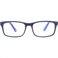 Montana Rechteckige Unisex-Mattblaue Brille