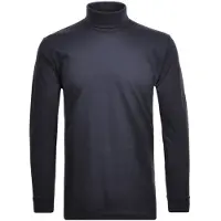 Ragman Herren Rollkragenpullover - Langarm Basic Rollkragen Regular Fit, Single Jersey, einfarbig