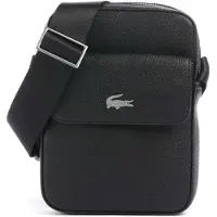 Lacoste Umhängetasche Vertical Camera Bag Noir schwarz