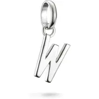 Thomas Sabo Charm-Anhänger Buchstabe W Connect Silber