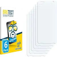 BROTECT Schutzfolie für Honeywell CT70 Displayschutz Displayschutzfolie Folie Klar Transparent