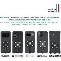 Mobilis 020006, Drinnen, USB, Schwarz