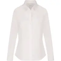 Seidensticker Damen Bluse SN080604 Regular Fit Long Sleeve Gr. 38 white