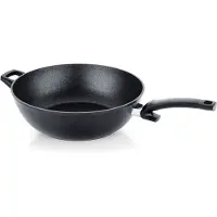 Fissler Wok "Adamant" Aluminium 1 Stk. tlg. induktionsgeeignet, kratzfeste Antihaft-Beschichtung, Made in Germany