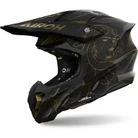 Airoh Twist 3 Titan Matt Motocross Helm Größe XS