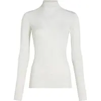 Hunkemoller Super Soft Shirt aus Kaschmir-Mix mit Rollkragen Grau