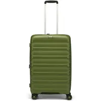 D & N D&N Travel Line 4700+ - 4-Rollen-Trolley M 68 cm erw. (olive green)