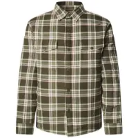 Pepe Jeans für Herren. PM3090819 Grünes Hemd von Clemen (XL), Lässig, Baumwolle, Langarm