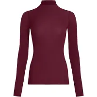 Hunkemoller Super Soft Shirt aus Kaschmir-Mix mit Rollkragen Lila
