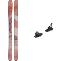 Blizzard - Ski Set inkl. Bdg. - All-Mountain Skier - Pack Black Pearl 94 2026 für Damen - Rosa