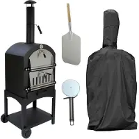 MonsterShop Outdoor Pizzaofen & Allwetterschutz