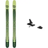 Black Crows - Ski Set inkl. Bdg. - Freeride Skier - Pack Anima 2026 für Herren aus Holz - Grün