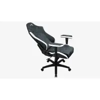 Aerocool Crown AeroSuede, Universal-Gamingstuhl, 150 kg, Gepolsterter Sitz, Gepolsterte Rückenlehne, 125 kg, Schwarz