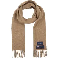Suitable Herrenschal Kariert Merino Beige
