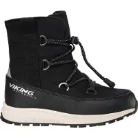 Viking Watershield Equip Warm WP Kinder Wasserdichte Winterstiefel mit Warmfutter Schwarz (Black), 3-94515-2