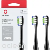 Oclean Professional Clean, 2 Stück(e), Schwarz, 3 Monat( e), Medium,
