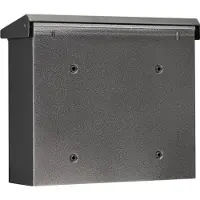 Burg wachter Briefkasten Journal, Stahlblech, Einwurf DIN C4, abschließbar, Eisen