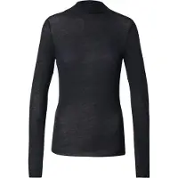 Hunkemoller Super Soft Shirt aus Kaschmir-Mix mit Rollkragen Schwarz