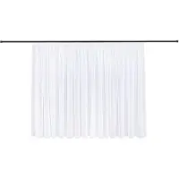 Gerster Gardine "Bianca" Gr. 1, weiß, B:300cm H:150cm, Voile, Polyester, Gardinen, Gardine, Fertigstore Voile recyclet "Bianca", Topseller