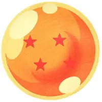SD Toys Dragon Ball Indoor-Matte 4 Stars Ball 60 x 60 cm
