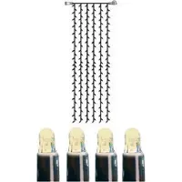 Star Trading 465-56-8, Leichte Dekorationskette, Schwarz, IP44, 204 Glühbirne(n), LED, 5,52 W