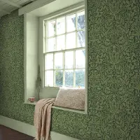 William Morris Vliestapete "Acorn Garden" Motiv glatt Design Tapeten