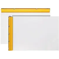 Hansa Klemmbrett 21x29,7 cm (BxH) DIN A4 Aluminium grauweiss