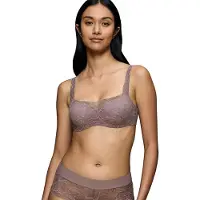 Triumph Vorgeformter BH Body Make-Up Illusion Lace | Grösse: 75D | Farbe: Grau