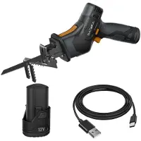 Batavia 12V Säbelsäge 2.0 SET mit 1 x 2ah Akku und 1 x USB-C Ladekabel