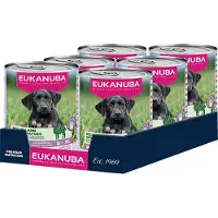 Eukanuba Dog Puppy - Nassfutter - Lamm & Kartoffeln - 6 x 400 g