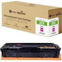 G&G Toner ersetzt HP 203X Kompatibel Magenta 2500 Seiten Reborn remanufactured