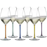 Riedel 7900/28-24 FATTO A MANO Champagner Weinglas 6er VORTEILSSET